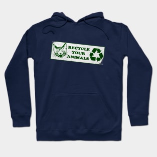 Fight Club Recycle Sticker Hoodie